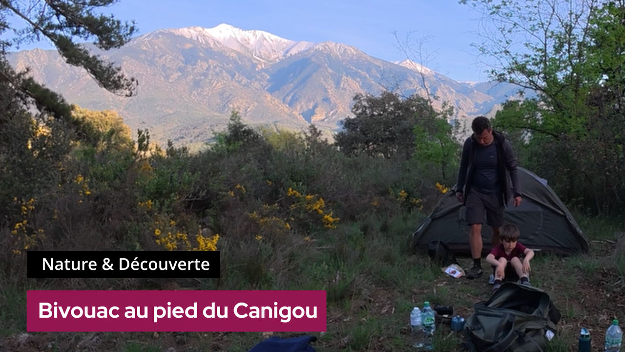 Bivouac aux pieds du Canigou